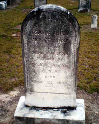 Tombstone  Isaac Hill Greathouse